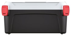 Kufr na náradí SMART 500x251x243 mm - barva: černá s šedým víkem