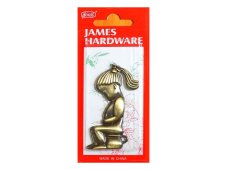 Piktogram "Dámy" 3D  Bronz