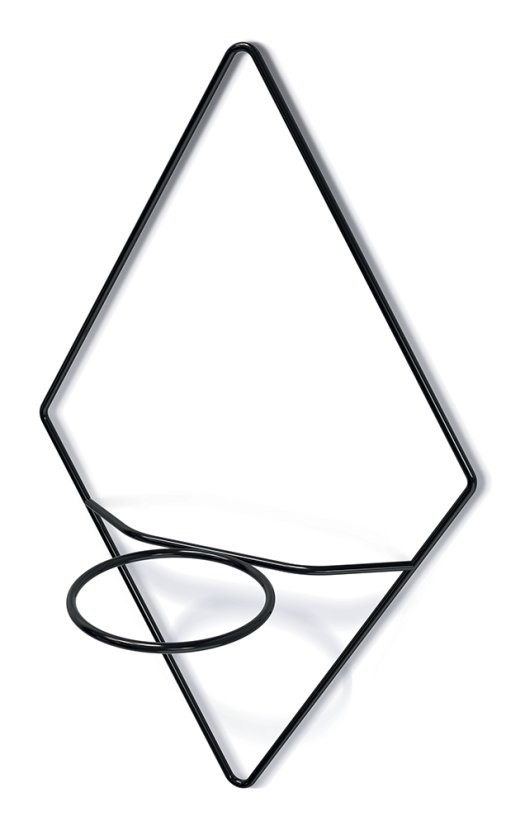 Závesný držák na kvetináč SHOWY HANGER 30,6x16,4x50,6cm