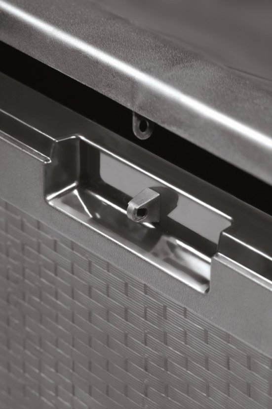 Zahradní box BOXE RATO PLUS umbra 114 cm - 290 l - barva: umbra