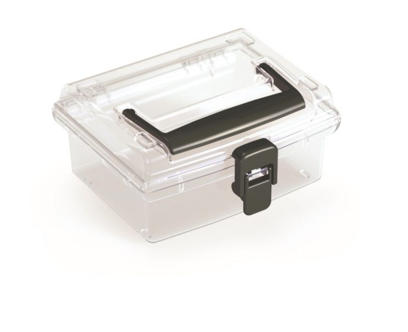 Plastový organizér NUF LOW 148x135x70 mm - barva: černá Plastový organizér NUF LOW 148x135x70 mm - barva: černá