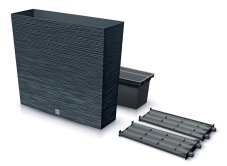 Truhlík vysoký FURU CASE T 77 cm s vkladem - barva: antracit