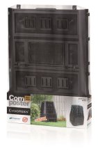 Kompostér EVOCOMPO 850 l - barva: černá
