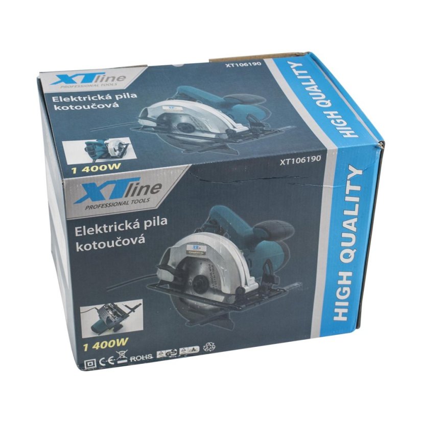 XTLINE Kotoučová pila 1400 W, 190 mm