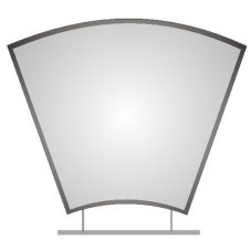 Koupelnové zrcadlo ZT-Z0469 80 x 60 cm