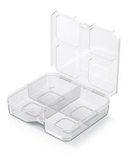Organizér SQR box 15,6x14,0x3,5 cm - barva: transparentní