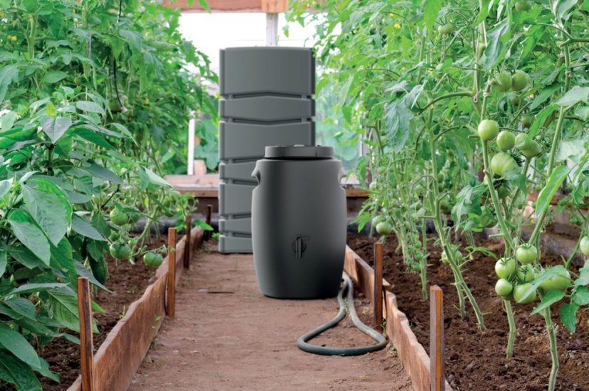 Mini kompostovací nádoba COMBIOLIQ 55 l - barva: černá