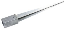 Patka sloupku 101x101x150mm/75cm tl. 1.8mm ZN