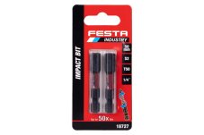 Torzní bit FESTA INDUSTRY T50 50mm S2 1/4" 2ks