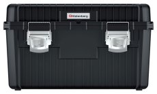 Kufr na náradí s kov. zámky HEAVY 585x360x337 mm - barva: černá