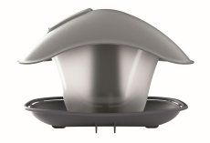 Krmítko pro ptáky BIRDYFEED SQUARE 24,8 cm - barva: antracit