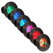 LED diodové svetlo bodové noční menící barvy 37 led 220 V / 6 W