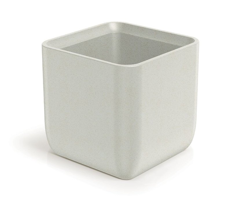 Květináč MOLTA CASE SQUARE 40 cm - barva: písková