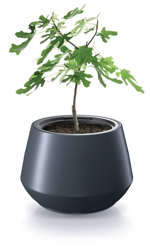 Květináč HEOS s vkladem 58,2 cm - barva: bílá