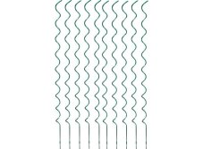 Spirálová tyč k rajčatum hladká 160cm x 7mm - Zelená - 10ks