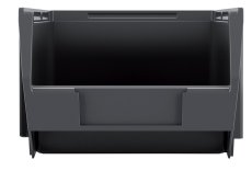 Plastový úložný box CLICK BOX 225x140x95 mm - barva: černá