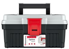 Kufr na nářadí OPTIMA bez přihrádek 296x178x153 mm - barva: chladná šedá