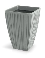 Květináč FERO SQUARE HIGH 40 cm - barva: betonová šedá