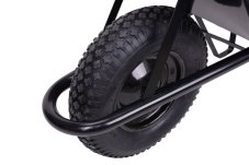 Kolečko stavební korba 60l nafukovací kolo 40cm