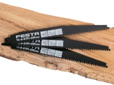 Plátek pilový FESTA do ocasky 225x19x1.3mm SK 3ks