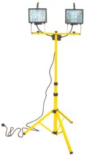 Svetlo stavební halogen 2x400W teleskop