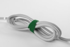 Multifunkční pásek - suchý zip TC 10x100 mm zelená - 10ks