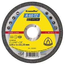 KLINGSPOR Kotouč řezný na nerez A 60TZ Special | 115x1,0x22,2 mm