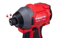 Utahovák AKU rázový FESTA HEX 1/4" 150Nm SHARE20V (bez baterie a nabíječky)