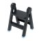 PROSPERPLAST Schudky černé TITAN LADDER | 470x435x630 mm