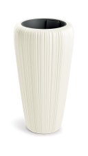 Květináč OROBO 47,5 cm - barva: bílá čokoláda