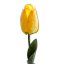 Umělá květina tulipán žlutý 67cm