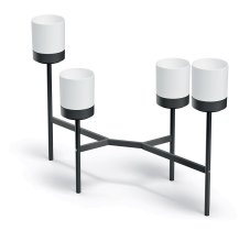 Stojan na kvetiny BLOOMIE STAND 125 cm - barva: bílá