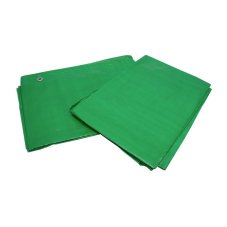 XTLINE Zakrývací plachta zesílená PE s oky 130g/m2 | 3x4 m