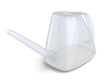 Konvička RIVO 1,7 l - barva: transparentní/bílá