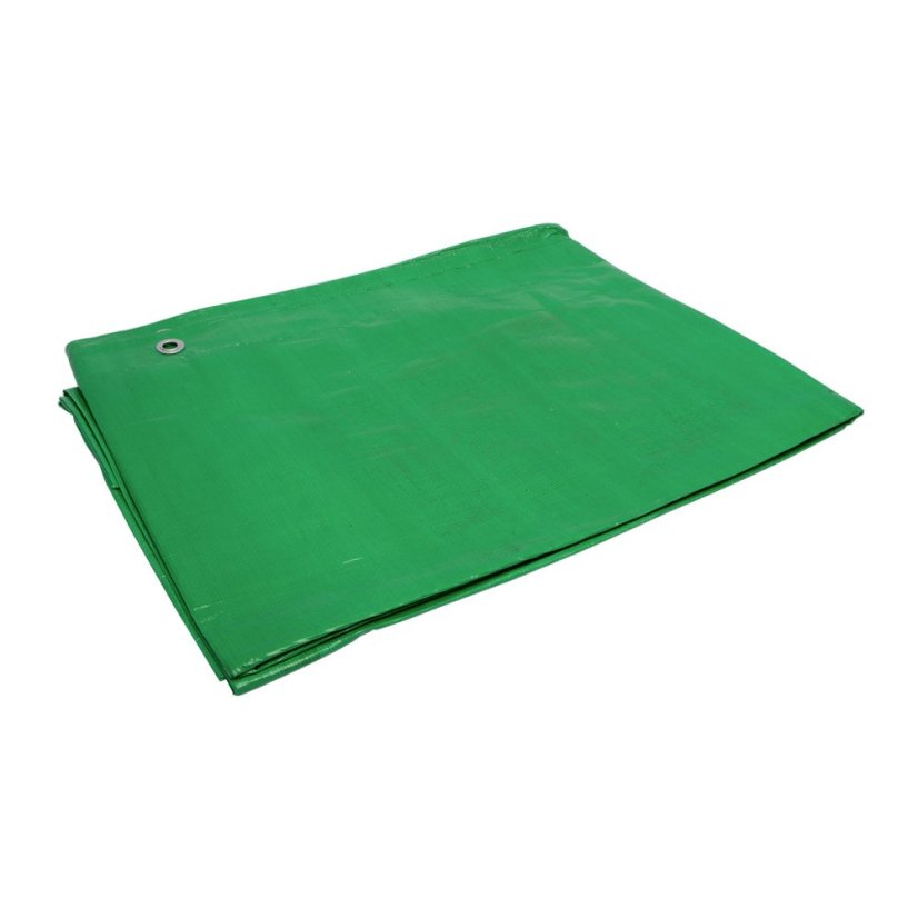 XTLINE Zakrývací plachta zesílená PE s oky 130g/m2 | 10x15 m