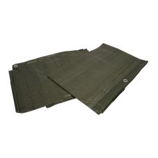 XTLINE Zakrývací plachta PE s oky zelená 70g/m2 | 20x15 m