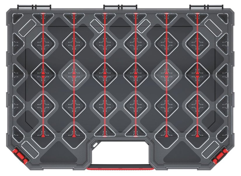 Organizér vysoký TAGER CARBO PLUS (přepážky) 390x284x105 mm