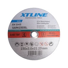 XTLINE Kotouč řezný na ocel | 230x3,0x22,2 mm