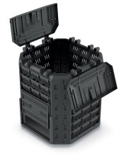 Kompostér COMPOBOX 350l - barva: černá