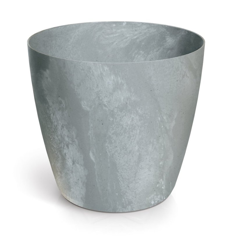 Květináč MATE BETON EFFECT 17,8 cm - barva: beton