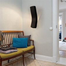 Max W6878b LED světlo WALL Q nástěnné 34x8x4,5cm černé