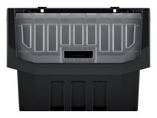 Plastový úložný box uzavíratelný TRUCK MAX PLUS 396x290x280 mm - barva: černá