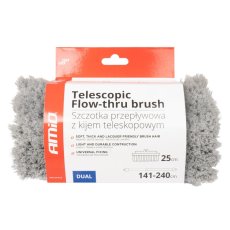 Teleskopická prietoková kefa na umývanie auta 141-240cm