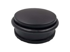 Zarážka dverí podlahová 98x40mm ČERNÁ MAT
