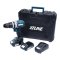 XTLINE Aku vrtačka s příklepem bezuhlíková 18 V, 70 Nm + 2 baterie 2.0 Ah + nabíječka 2.4 A