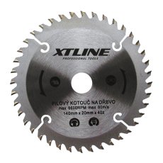 XTLINE Kotouč pilový s SK plátky - trapéz | 500x3,0x30 mm, 100 zubů