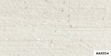 Obklad bridlice štípaná Max034 - natural WHITE 580x280mm - Flexibilní obklad