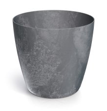 Květináč MATE BETON EFFECT 15,8 cm - barva: marengo