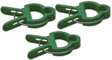 Držák rostlin pro spirály na rajčata 6,3 x 4,7 cm, 4,2 x 3,2 cm 48ks