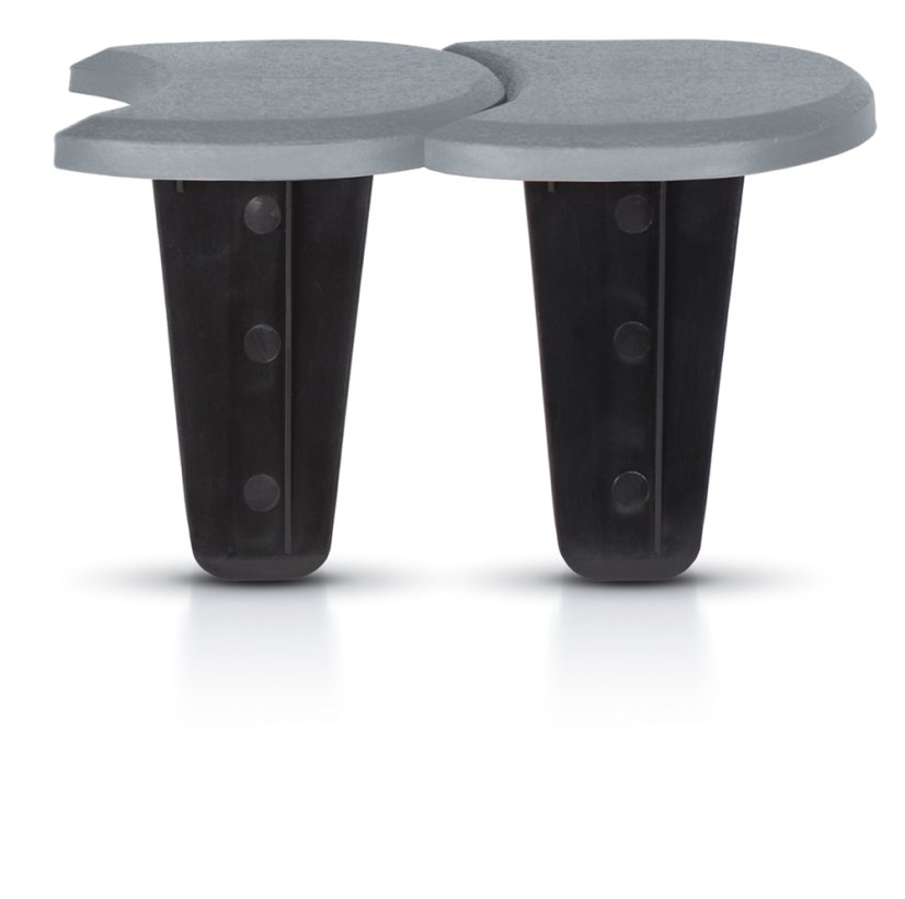 Palisada zahradní 383,4 cm - barva: šedý kámen